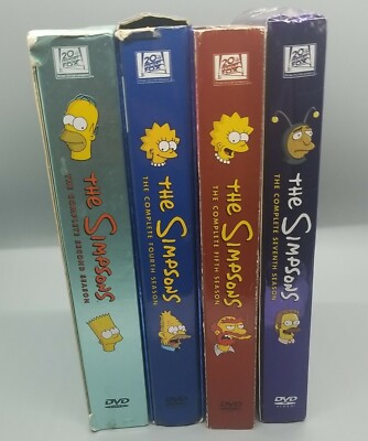The Simpsons TV BUNDLE Seasons 2, 4, 5, 7