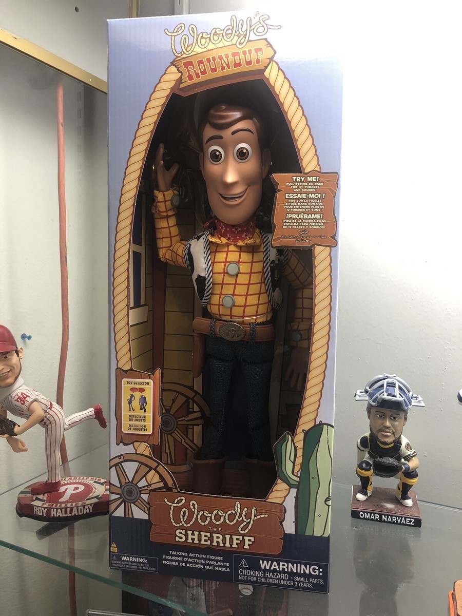 TOY STORY SHERIFF WOODY DOLLS Woody's Roundup TALKS KIDS Sealed DOLLS