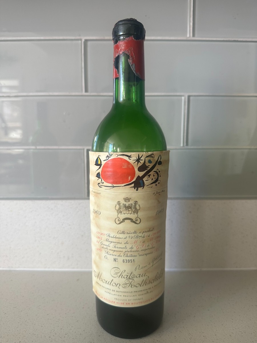 Château Mouton Rothschild 1969 Purchase Wine Chateau Mouton Rothschild 1969, Pauillac