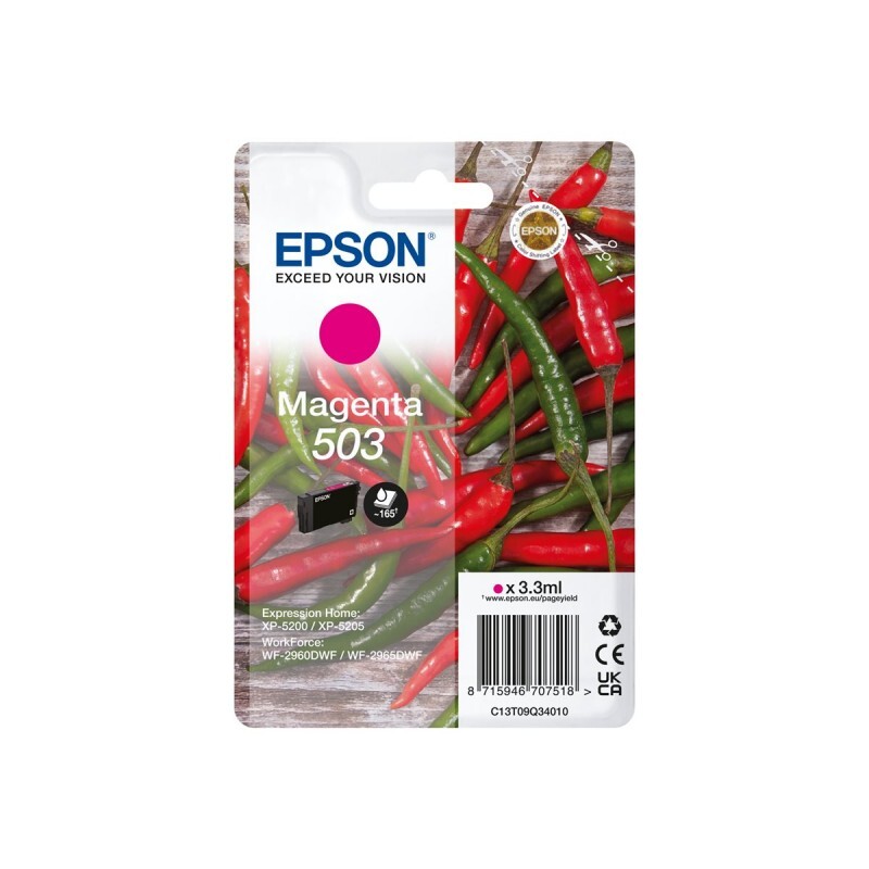 EPSON T503 MAGENTA C13T09Q34010 CARTUCCIA ORIGINALE PER EPSON EXPRESSION XP 5200