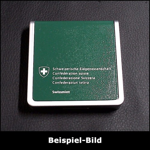 Schweiz CHF 10-Gedenkmünze „Alpensteinbock“ 2007 (CuNi; PP) + Etui, CoA - Bild 2 von 6
