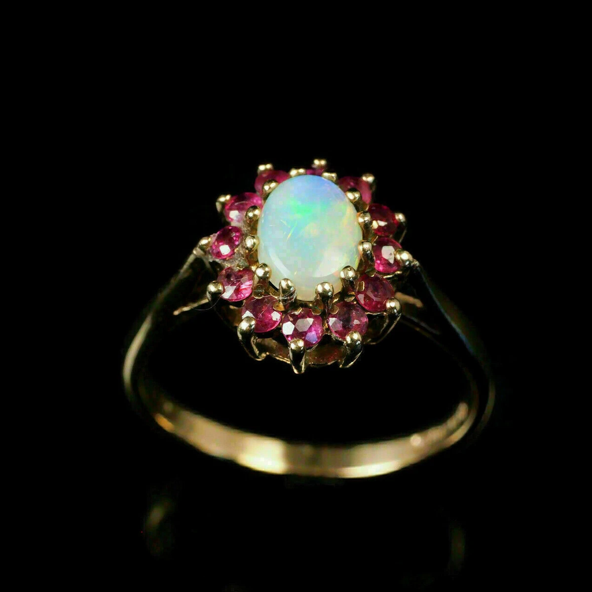 Details more than 167 opal and ruby engagement rings - awesomeenglish ...