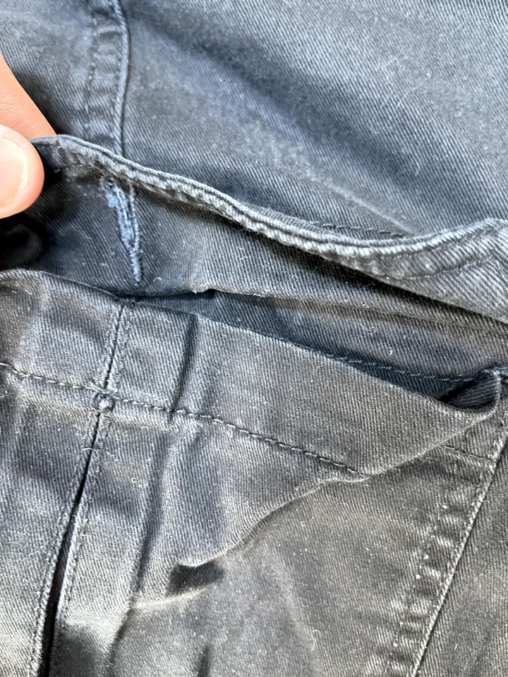 Pantalones Cortos Falls Creek Para Hombres 44 Bolsillos de Carga Tiro Alto Azul Oscuro Algodón Senderismo Foto 4 de 4