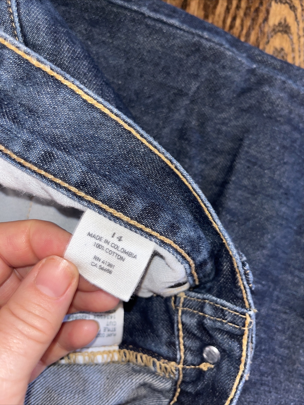 Polo Jeans Boys 14 Ralph Lauren Denim 15941 Classic Fit Straight Leg - View 6