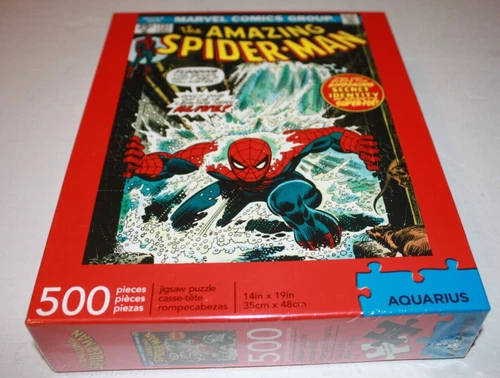 The Amazing Spider-Man Marvel Comics Licensed 500 pc Premium Puzzle Aquarius NEW