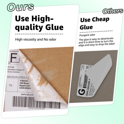 For Zebra (1"x1") Shipping Labels, LP2742, LP2824, LP2844, LP3742, R402 Printers - Picture 13 of 34