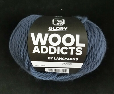 (179  /kg):  50 g LangYarns Wooladdicts GLORY, locker und weich Fb.034 #4705