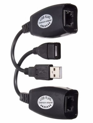 Cable Length: Other Computer Cables New Ethernet Extender USB Extension RJ45 Cat5e/6 Cable LAN Adapter Over Repeater Set Cable Length: Other Computer Cables New Ethernet Extender USB Extension RJ45 Cat5e/6 Cable LAN Adapter Over Repeater Set