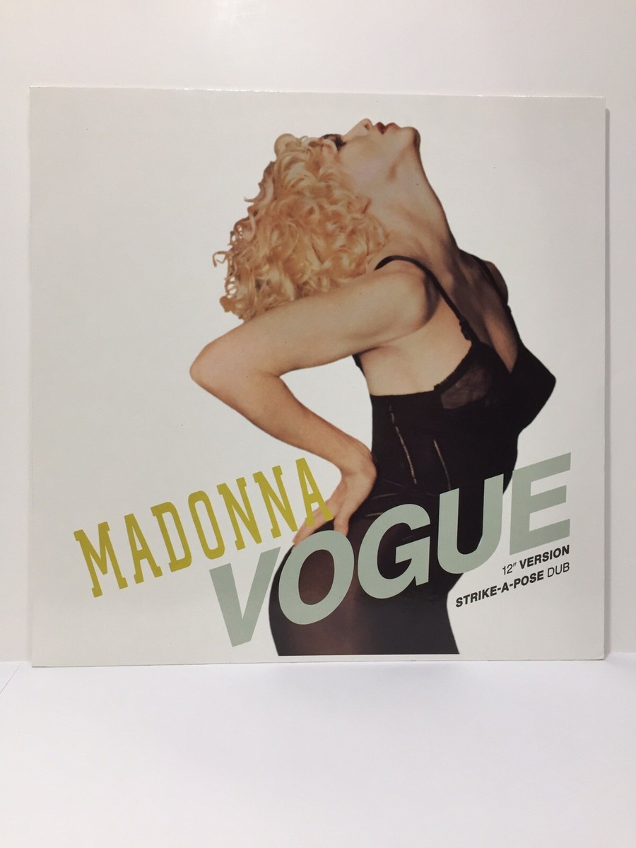 Madonna – Vogue・ 12インチシングル・ポスター付き Yahoo!オークション - 【ポスター付き限定12”】Madonna Vogue UK
