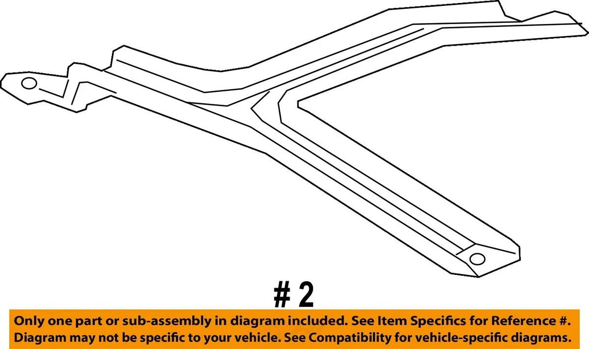 Chevrolet GM OEM 16-18 Malibu Battery-Hold Down Strap Clamp 