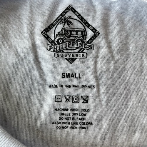 Taga Dumaguete Ako Ay Pilipinong Short Sleeve White Logo T-Shirt Small - Picture 3 of 8