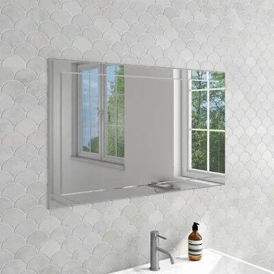 Rectangular Bathroom Mirror 1000 x 600mm - Tucana BeBa_25544