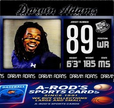 2011 Press Pass * Darvin Adams * Card #8 *