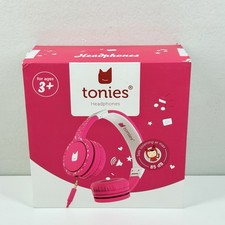 Tonies Headphones Foldable On-Ear Headphones for Toniebox 1 Only Pink Open Box