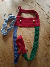 Pferdeleine und Kronenband Spielzeug Waldorf Häkelei freies Spielen 