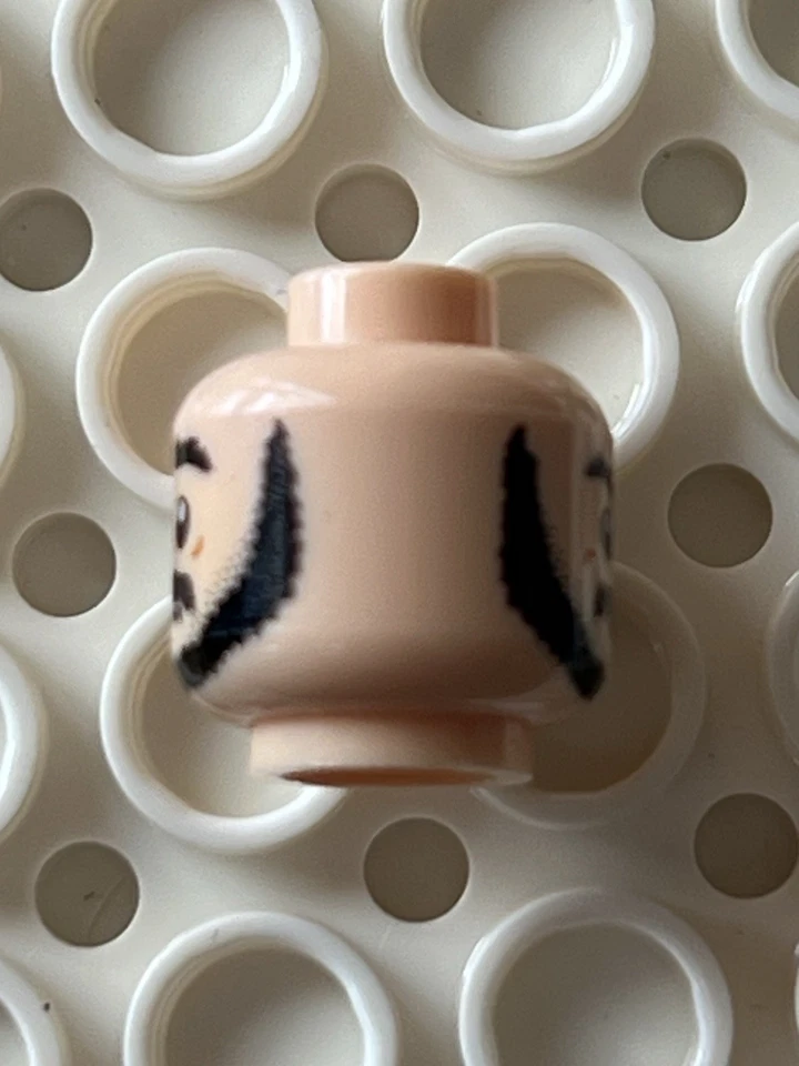 LEGO Prince Persia Sheik Amar Head POP009 Minifigura Barba Negra 2010 Edición Limitada Raro Foto 4 de 4