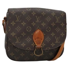 LOUIS VUITTON Monogram Saint Cloud GM Shoulder Bag M51242 LV Auth 140052