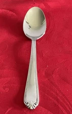Lenox 18/10 stainless Bead teaspoon 6 1/2" NM polished