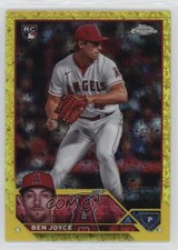2023 Topps Chrome Update Yellow Mini-Diamond Refractor 3/75 Ben Joyce #USC86 d4f
