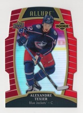 2019-20 UD Allure Alexandre Texier Red Rainbow Rookie #71