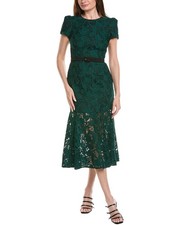 Milly Tahlia Tulip Garden Lace Maxi Dress Women's
