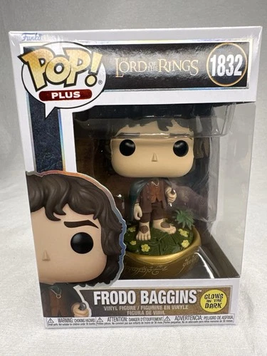 The Lord of the Rings Frodo Baggins GLOW Funko Pop! Plus #1832 Protector