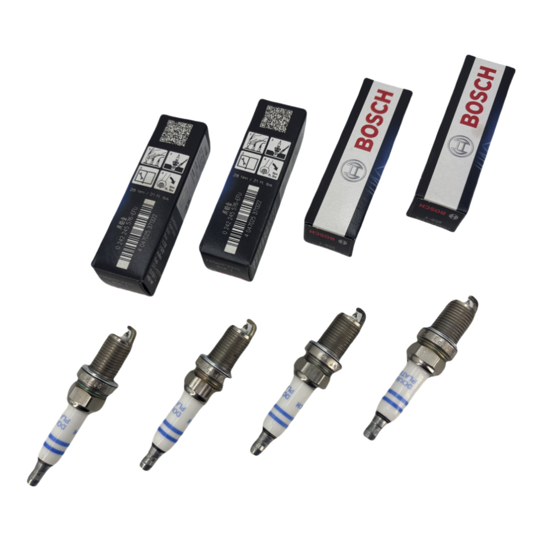 For Audi A4 A5 Q5 VW Golf Jetta 2.0T 06H905611 4Pcs Bosch OEM Spark Plugs