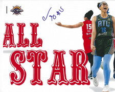 ALLISHA GRAY Signed 8.5 x 11 Photo Signed REPRINT Basketball WNBA Atlanta Dream
