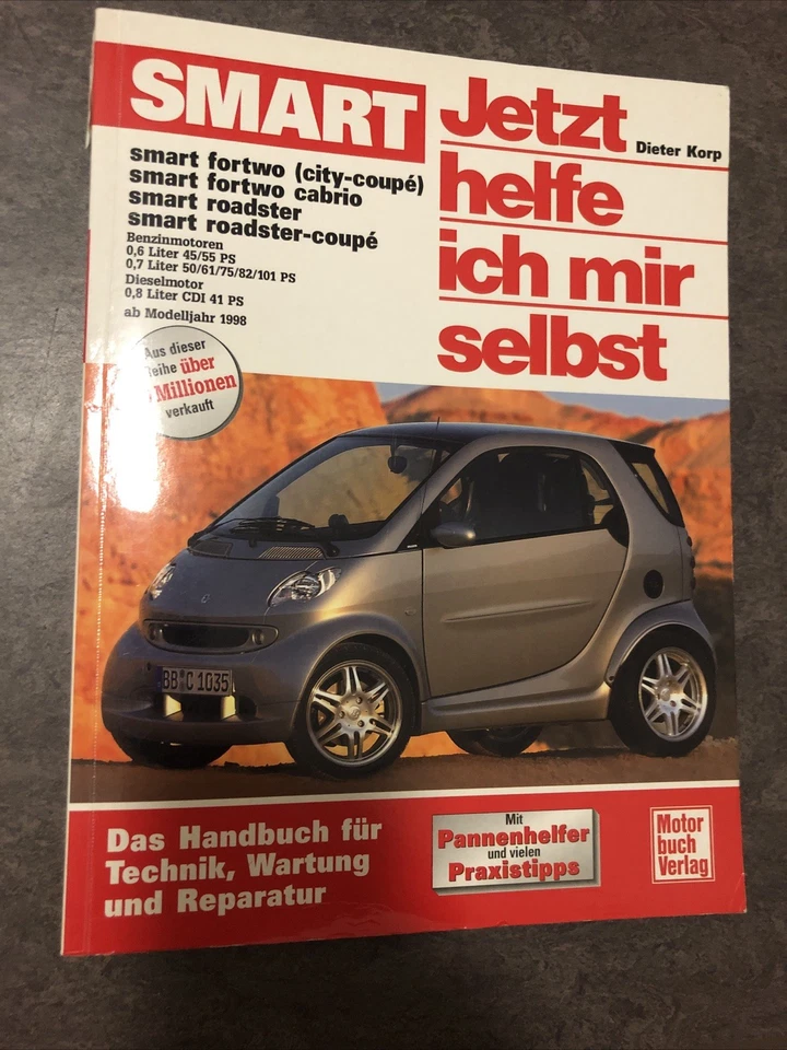 Jetzt helfe ich mir selbst 244 Smart fortwo roadster ab 1998 Reparaturanleitung - Bild 1 von 1