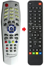 Telecomando di ricambio per ClarkeTech 1500 FTA | 1500 PLUS | 2000 | 2100 | 2100