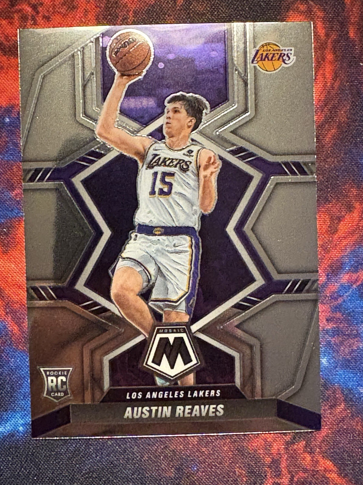 2021-22 Panini Mosaic #241 Austin Reaves #NBA #Lakers