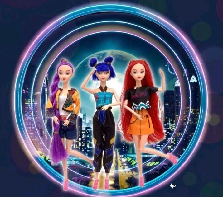 Cosplay Kpop Demon Hunters Bambole, K Pop Figure Giocattoli da Collezione - Immagine 4 di 4