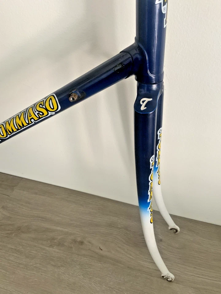 CYCLES TOMMASO FRAME / FORK 58 CM STEEL 126 MM REAR SPACING 3.0 KGS - Image 4 of 4