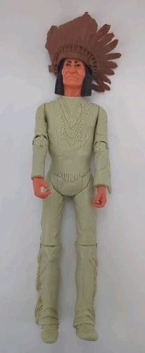 VINTAGE Marx Johnny West - Geronimo Indian Action Figure