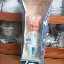 13' VINTAGE DOLL SONNI BIGGI RAUENSTEIN GDR DDR 1970 1980 EAST GERMAN BOX PUPPE 