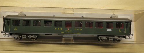 Fleischmann 5139 K - Vagón de tren rápido 2. Kl. el SBB | Condition: Gebraucht