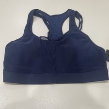 Fabletics Principal High Impact Sports Bra Deep Navy M