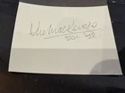 Ken MacKenzie pencil signed Battle of Britain RAF WW2