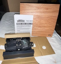 Broan Door Chime Model C208 Doorbell Wood REAL Oak Wire / Wireless New Beautiful