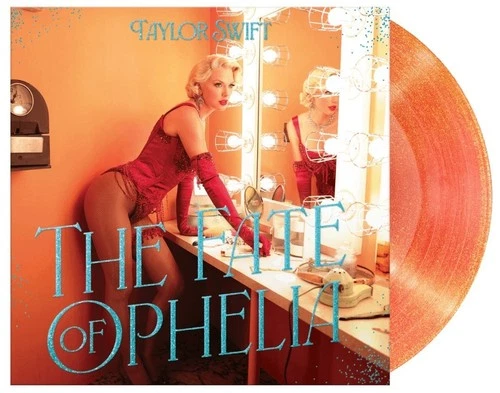 TAYLOR SWIFT - THE FATE OF OPHELIA - ORANGE GLITTER 7" SINGLE