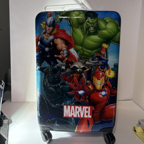 Kids, Boys Marvel Hardside Carry On Spinner Suitcase - Black