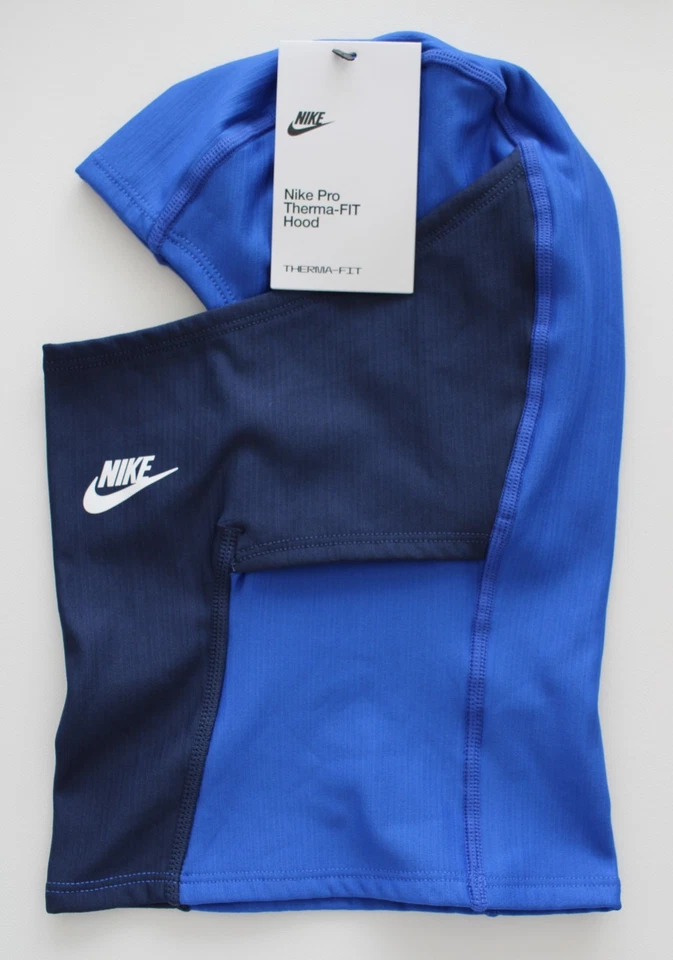 Nike Therma-Fit Capucha Adulto Pasamontañas Medianoche Azul Marino/Juego Real Foto 2 de 4