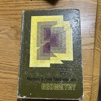 Geometry Modern School Mathematics (1969, Hardcover)