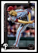 2025 Topps Update Baseball #US194 Max Lazar Philadelphia Phillies Rookie