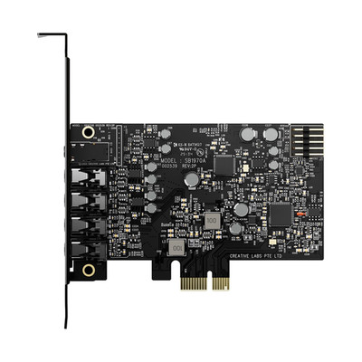 Creative Sound Blaster Audigy Fx Pro Hi-Res Pci-E Sound Card 7.1 Discrete And