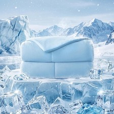 Cooling Comforter Queen Size, Cooling Blanket for Hot Sleepers Lightweight Summe