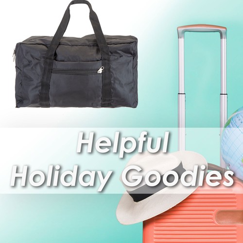 Faltbare Reisetasche Air Cabin Reisetasche faltbar 40 x 20 x 25 cm schwarz - Bild 5 von 7