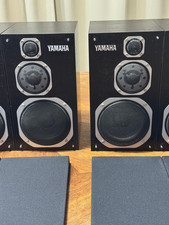 Paire d'enceintes YAMAHA NS-1000MM moniteur noir audio fonctionnel confirmé