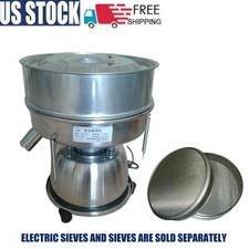 Automatic Electric Vibrating Sieve Machine Flour Sifter Shaker Food Processing