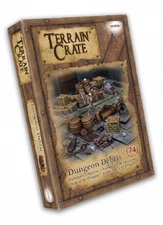 Mantic Games: Dungeon Debris Terrain Crate (24 Pieces) DnD Pathfinder